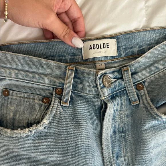 Agolde Riley High Rise Jean - Picture 3 of 4